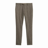 Costume trois pièces homme en tweed de laine