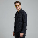 Lunettes de soleil homme monture métal double pont polarisées