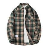 Chemise à Carreaux Boutonnée