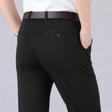 Pantalon Classique Ajusté à Coupe Élancée