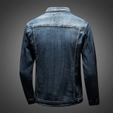 Veste Homme en Denim Boutonnée