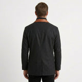 Blazer field homme coupe ajustée à boutonnage
