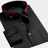 Chemise Homme Habillée à Col Contrasté