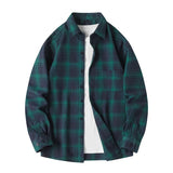 Chemise à Carreaux Boutonnée