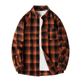 Chemise à Carreaux Boutonnée