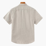 Chemise Texturée à Poche Poitrine