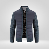 Veste Matelassée Hybride à Col Montant