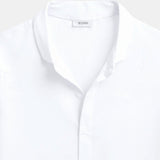 Chemise Minimaliste à Col Officier