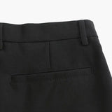 Pantalon Habillé Fuselé à Plis Marqués
