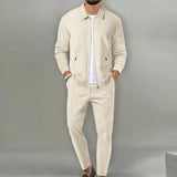 Ensemble Veste Zippée et Pantalon Assorti