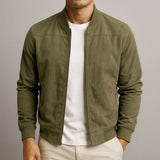 Blouson Homme Zippé Style Bomber