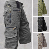 Short Cargo Multipoches à Fermetures Zippées