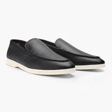 Mocassins Slip-On à Texture Grainée