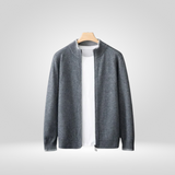 Cardigan Homme Zippé en Maille Fine