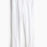 Pantalon Habillé Rayé Coupe Droite