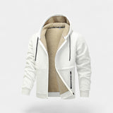 Veste Homme à Capuche Doublée Zippée
