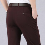 Pantalon Classique Ajusté à Coupe Élancée