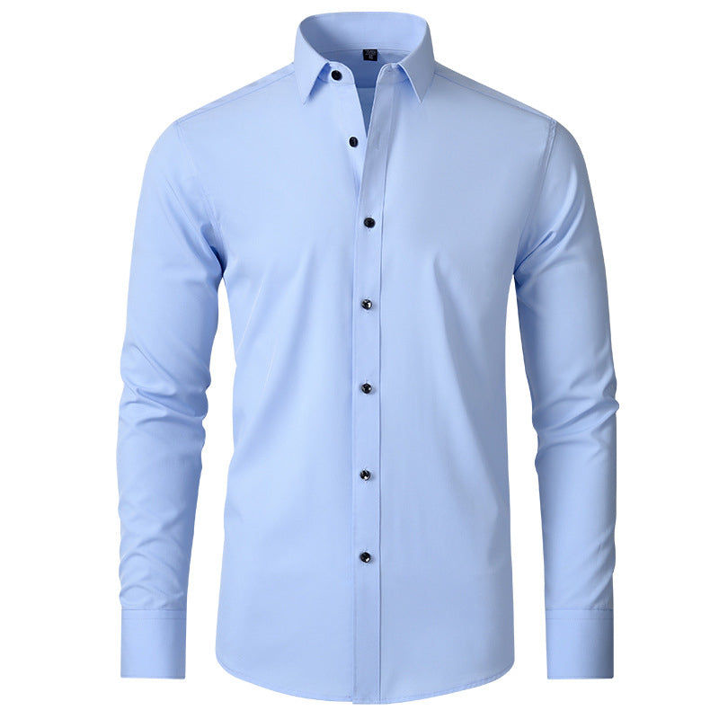 Chemise Ajustée à Col Classique