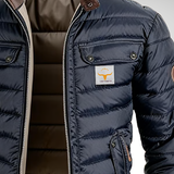 Veste Matelassée Homme à Col Montant
