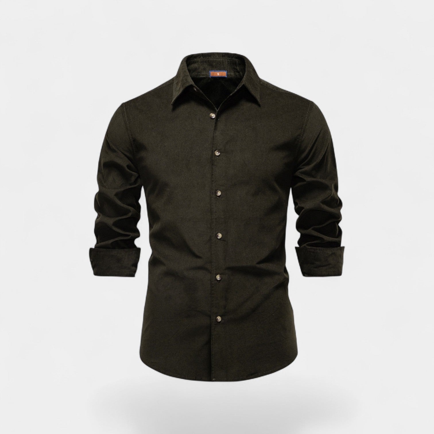 Chemise homme coton velours côtelé – Business casual raffiné