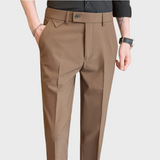Pantalon Habillé à Pinces Coupe Fuselée