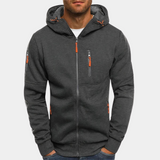 Sweat Homme à Capuche Zippé