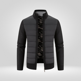 Veste Matelassée Hybride à Col Montant