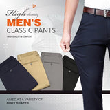 Pantalon Classique Ajusté à Coupe Élancée