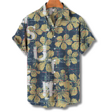 Chemise Florale à Manches Courtes