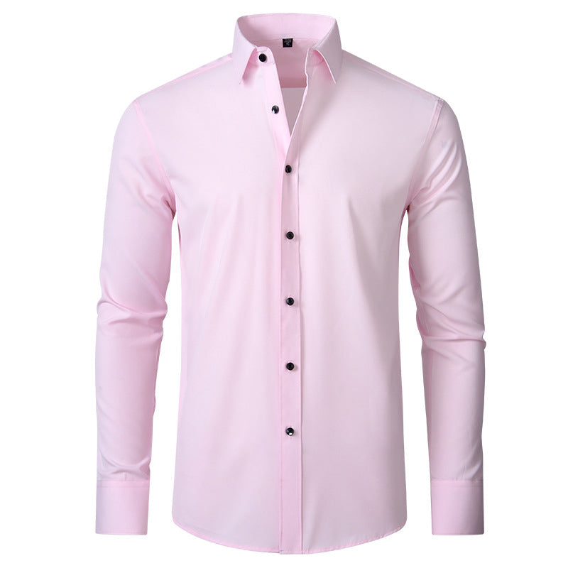 Chemise Ajustée à Col Classique