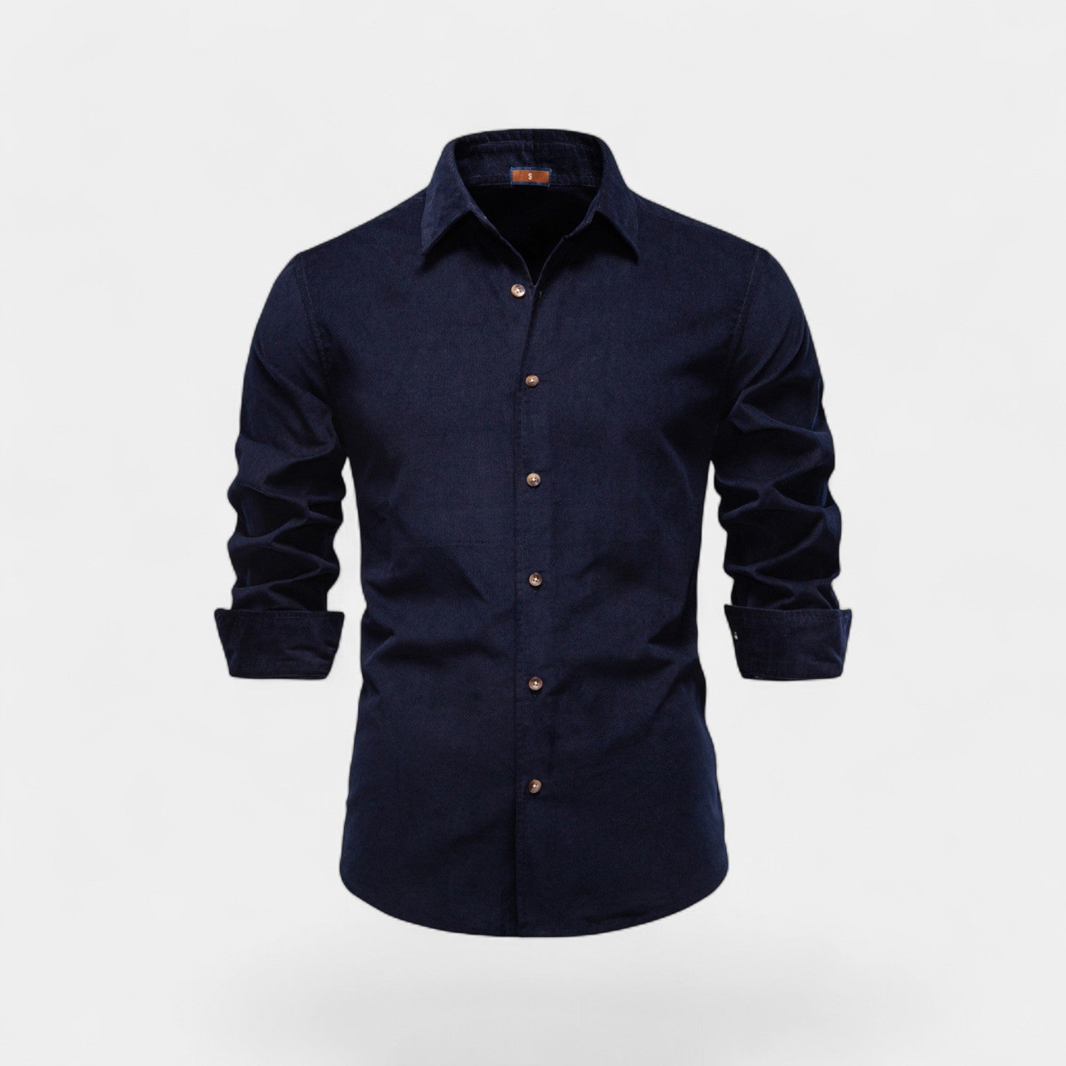 Chemise homme coton velours côtelé – Business casual raffiné