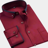 Chemise Homme Habillée à Col Contrasté