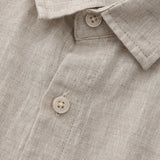 Chemise Texturée à Poche Poitrine
