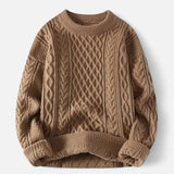 Pull En Laine Noir Homme