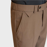 Pantalon Habillé à Pinces Coupe Fuselée