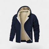 Veste Homme à Capuche Doublée Zippée