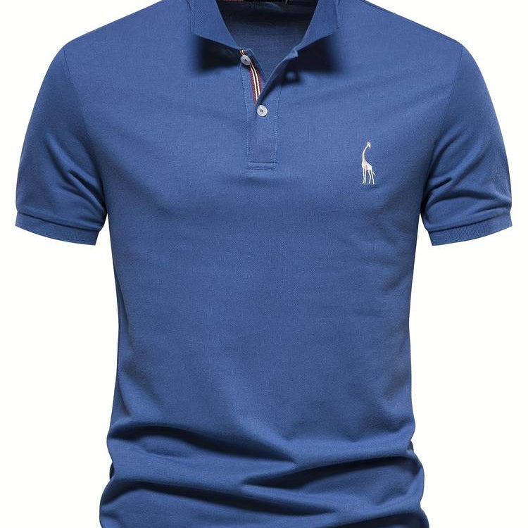 Polo Classique à Col Boutonné
