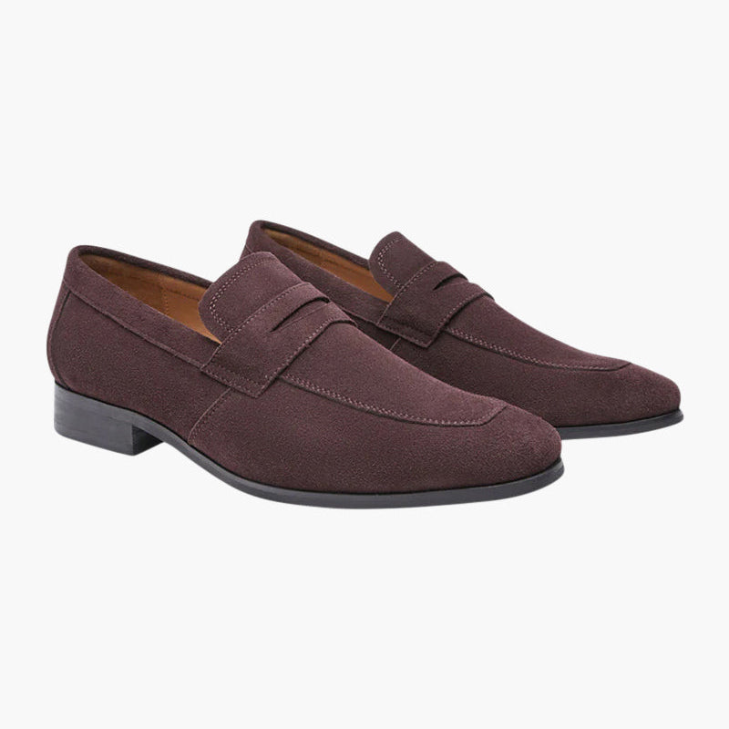 Mocassins Suédés à Bride Classique