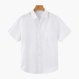 Chemise Texturée à Poche Poitrine
