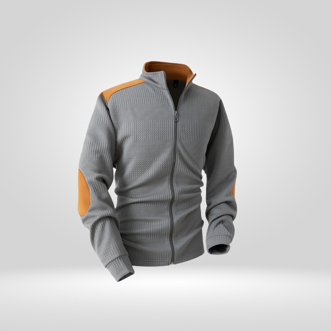 Gilet Zippé Matelassé à Col Montant