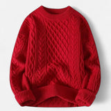 Pull En Laine Noir Homme