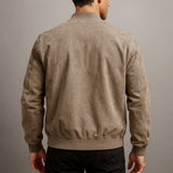 Blouson Homme Zippé Style Bomber