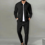Ensemble Veste Zippée et Pantalon Assorti