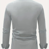 Chemise Homme Ajustée à Col Classique