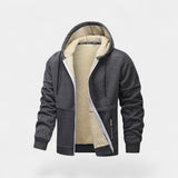 Veste Homme à Capuche Doublée Zippée
