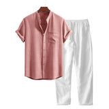 Ensemble Chemise et Pantalon Texturés