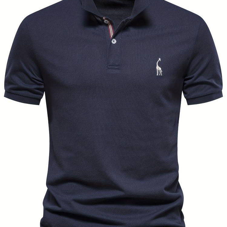 Polo Classique à Col Boutonné
