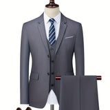 Costume Homme Deux Pièces Ajusté
