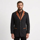 Blazer field homme coupe ajustée à boutonnage