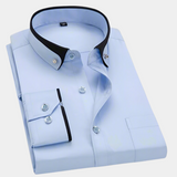 Chemise Homme Habillée à Col Contrasté